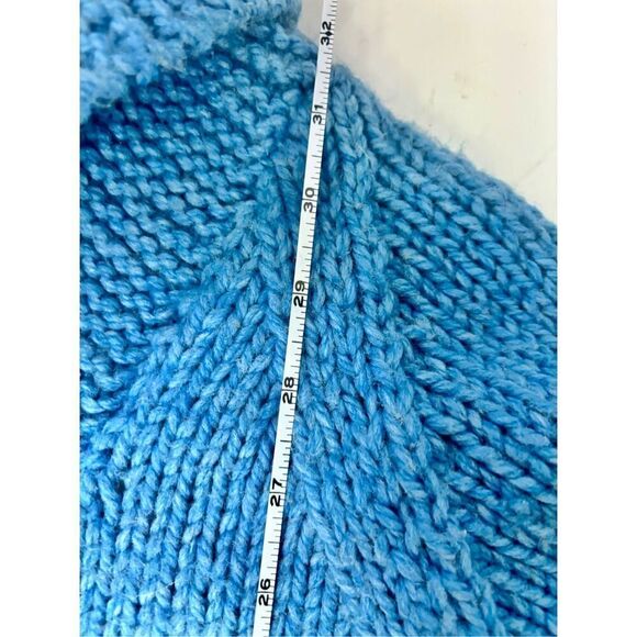 Vintage Handmade Knitted Lined Stag Deer Sweater - Picture 7 of 11